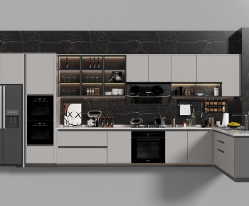 Modern Kitchen Cabinet-ID:887003902