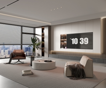 Modern A Living Room-ID:422600036