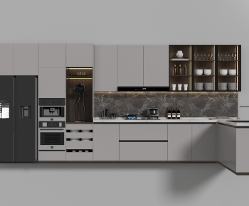 Modern Kitchen Cabinet-ID:742520092