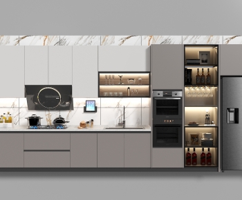 Modern Kitchen Cabinet-ID:327289101