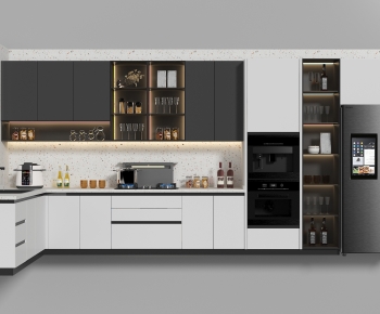 Modern Kitchen Cabinet-ID:159981973