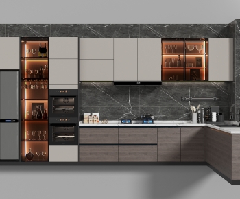 Modern Kitchen Cabinet-ID:315645939