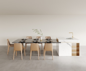 Modern Dining Table And Chairs-ID:776242972