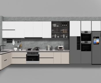 Modern Kitchen Cabinet-ID:411869054