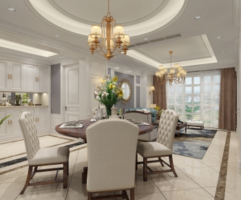 American Style Dining Room-ID:335639008