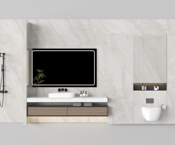 Modern Bathroom Cabinet-ID:171114921