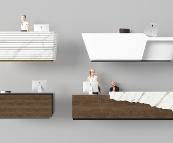 Modern Reception Desk-ID:904250117