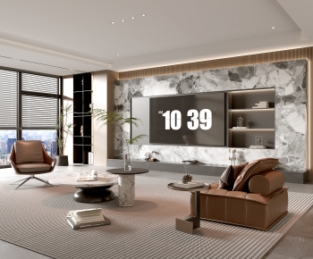 Modern A Living Room-ID:353873972