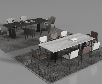 Modern Dining Table And Chairs-ID:218235976