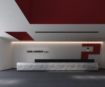 Modern Office Reception Desk-ID:102051021