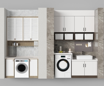 Modern Laundry Cabinet-ID:257780083