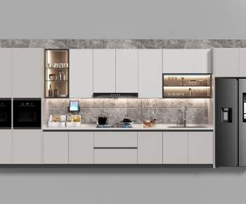 Modern Kitchen Cabinet-ID:783823979