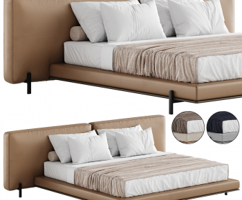 Modern Double Bed-ID:566473016