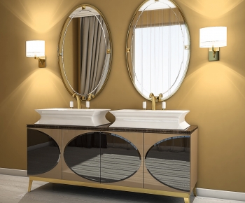 Modern Bathroom Cabinet-ID:730807071