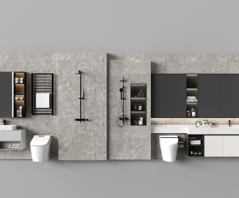 Modern Bathroom Cabinet-ID:230437996