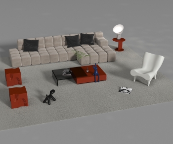 Modern Sofa Combination-ID:668003082