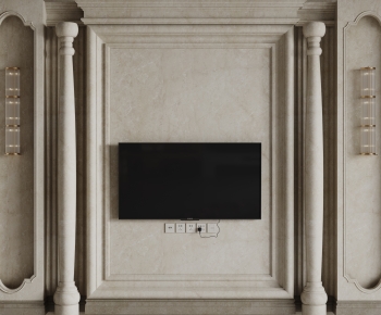 French Style TV Wall-ID:463952066