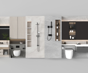 Modern Bathroom Cabinet-ID:871496924