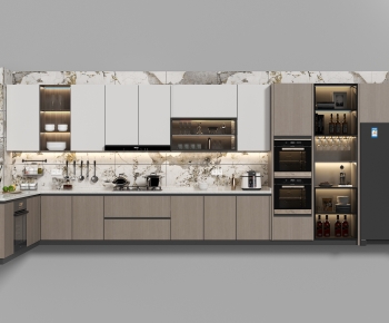 Modern Kitchen Cabinet-ID:438780858