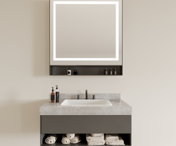 Modern Bathroom Cabinet-ID:333236931