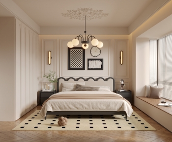 French Style Bedroom-ID:670390151