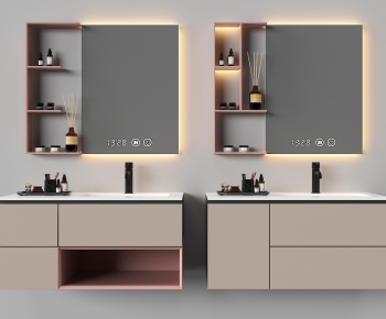 Modern Bathroom Cabinet-ID:326137078