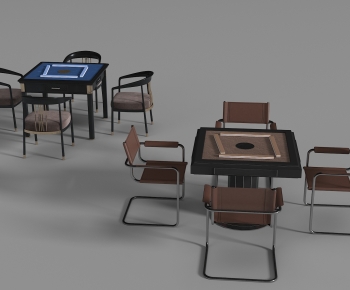 Modern Mahjong Tables And Chairs-ID:719281913