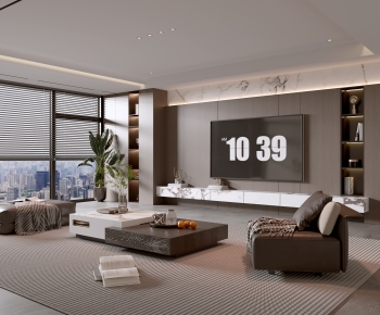 Modern A Living Room-ID:101670982