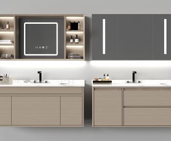 Modern Bathroom Cabinet-ID:285918008