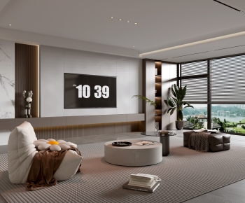 Modern A Living Room-ID:797934066