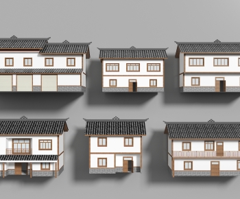 New Chinese Style Residential Building-ID:167566066