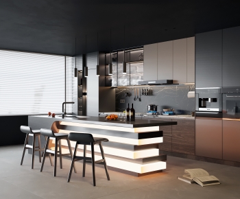 Modern Open Kitchen-ID:730226994