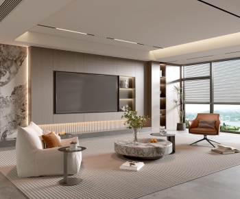 Modern A Living Room-ID:543345932