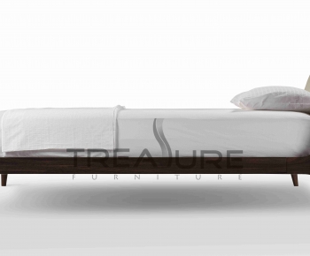 New Chinese Style Double Bed-ID:469096905