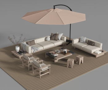 Modern Outdoor Sofa-ID:842427972