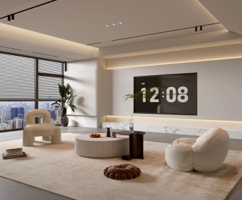 Modern A Living Room-ID:777071003