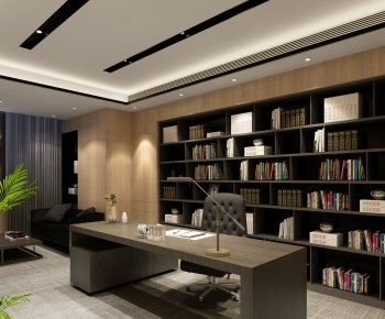 Modern Manager's Office-ID:525228986