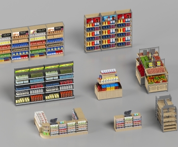 Modern Supermarket Shelf-ID:336167102