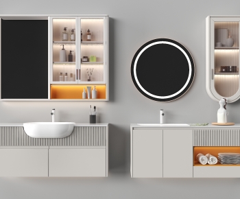 Modern Bathroom Cabinet-ID:119563104