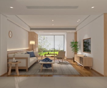 Japanese Style A Living Room-ID:634845027