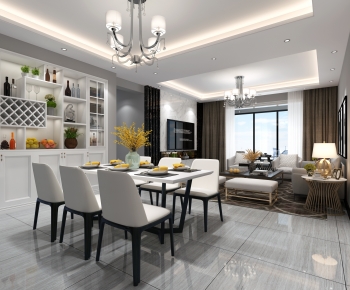 Modern Dining Room-ID:921395062