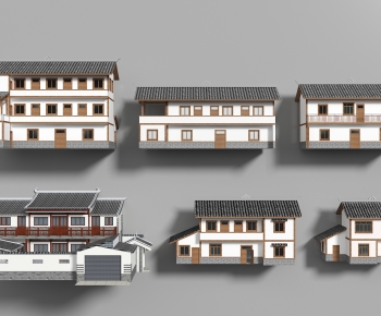 New Chinese Style Residential Building-ID:261493929