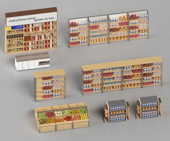 Modern Supermarket Shelf-ID:357244977