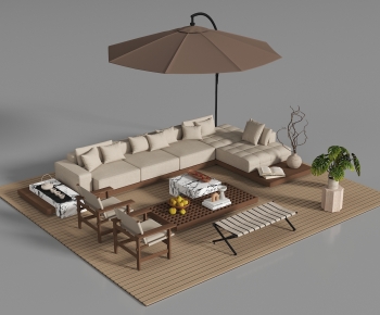 Modern Outdoor Sofa-ID:621174107