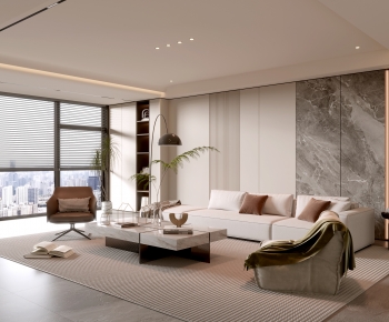 Modern A Living Room-ID:647939926