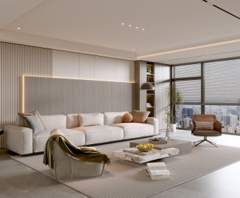 Modern A Living Room-ID:278747085