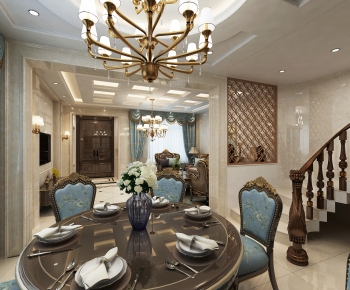 European Style Dining Room-ID:188040023