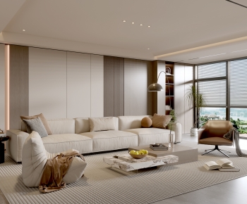 Modern A Living Room-ID:947630882