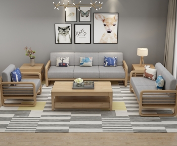 Nordic Style A Living Room-ID:330292947