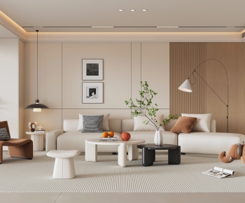 Modern A Living Room-ID:208342084